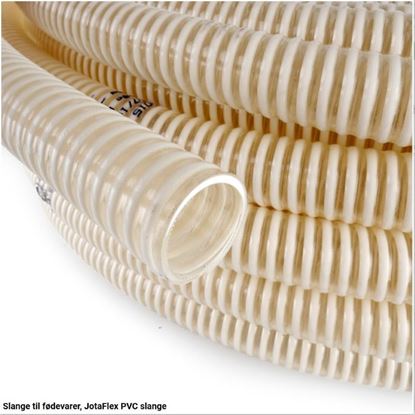 Billede af Slæbeslange ø 51 mm PVC suge- og trykslange.
Triagylle Heavy PVC slange anvendes til lettere sug og tryk af af væsker, såsom vand, slam og gylle. Desuden velegnet til visse former for granulattransport, herunder såning af frø.50 meter ruller 