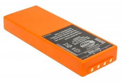 Billede af NiMH-batteri, 2 x 6 V, 4200 mAh, farve: orange