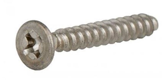 Billede af Countersunk screw with cross, zinked, 3,5 x 25mm